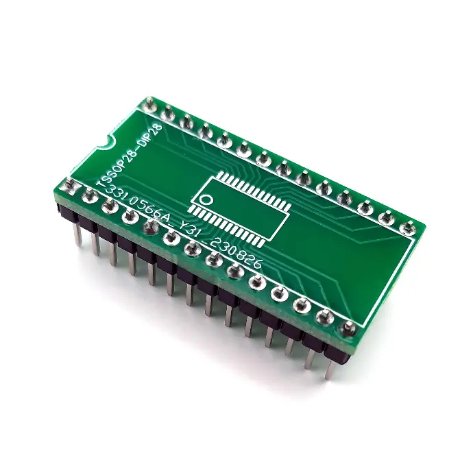 PCB Adapter TSSOP 28 -> DIP 28